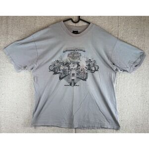 Harley Davidson Looney Tunes Running With The Pack Shirt Adult XL 2000 Vintage